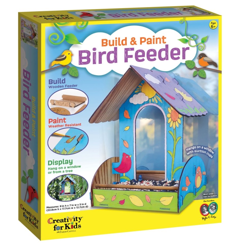 Creativity For Kids Build & Paint Bird Feeder - Tadpole