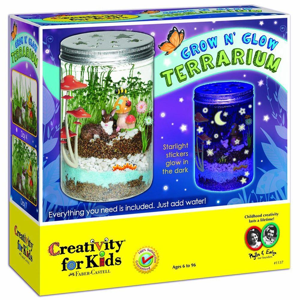 Creativity For Kids Grow N Glow Terrarium - Tadpole