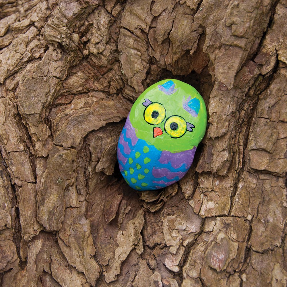 Creativity For Kids Hide & Seek Rock Painting Kit - Tadpole