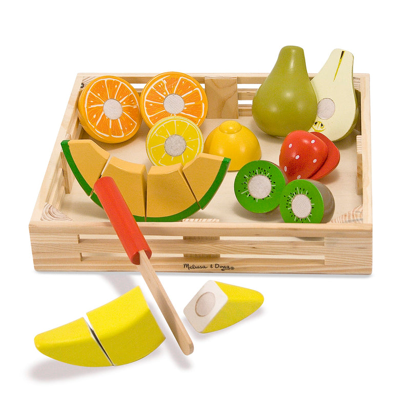 Cutting Fruit Set - Wooden Play Food - Tadpole
