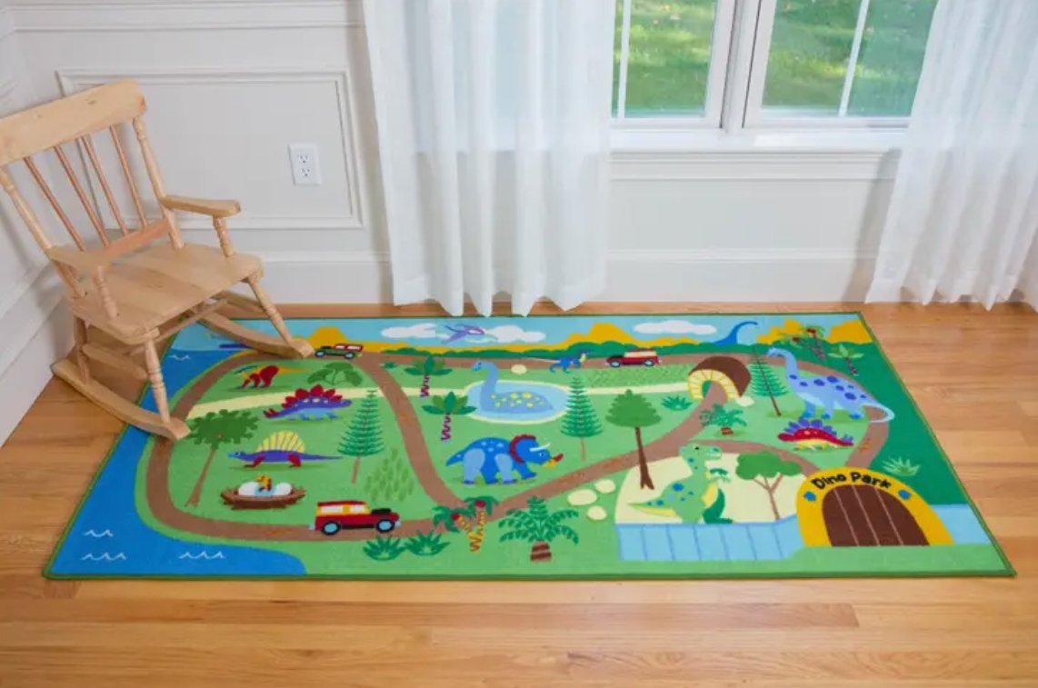Dinosaur Land Play Rug - Tadpole