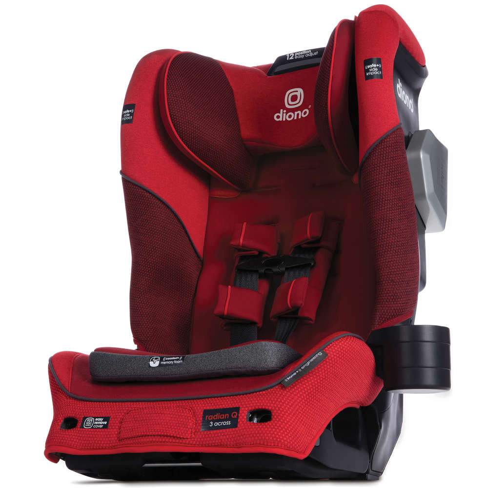 Diono Radian 3QXT Ultimate 3-Across All-in-One Convertible Car Seat - Tadpole