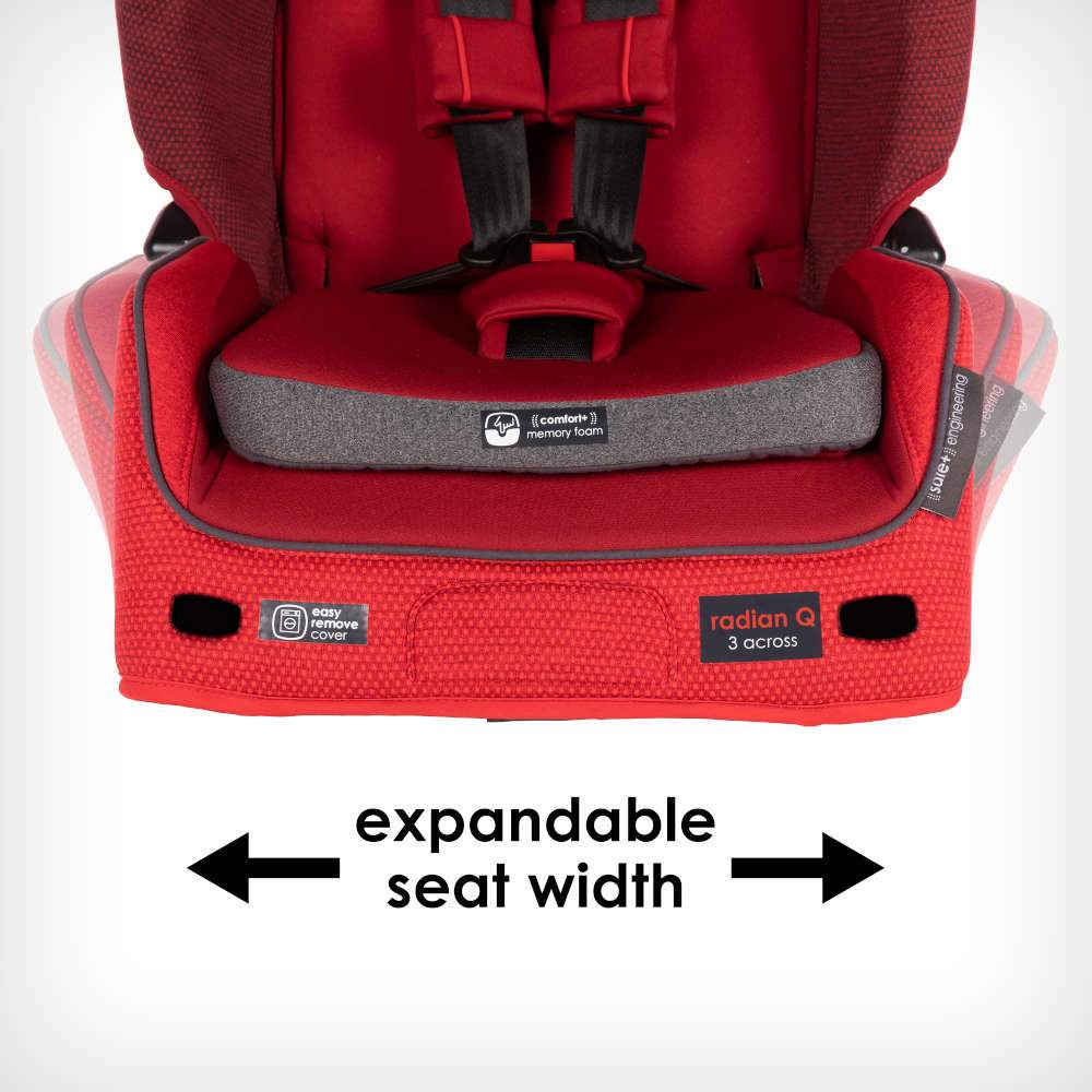 Diono Radian 3QXT Ultimate 3-Across All-in-One Convertible Car Seat - Tadpole