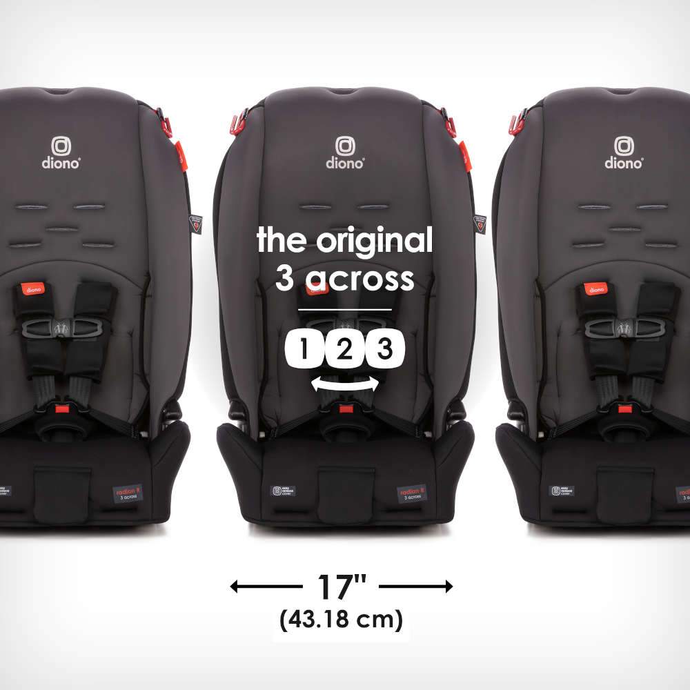 Diono Radian 3R Latch 3-Across All-in-One Convertible Car Seat - Tadpole