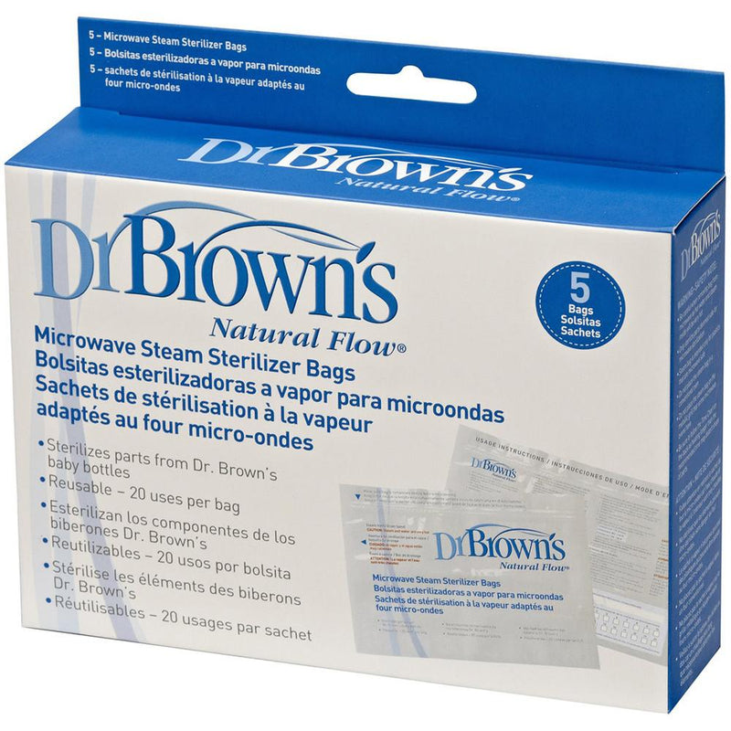 Dr. Brown's Microwave Steam Sterilizer Bags - Tadpole