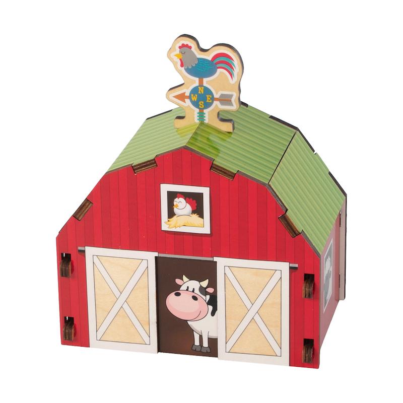 Fat Brain Barn Blueprint Puzzle - Tadpole