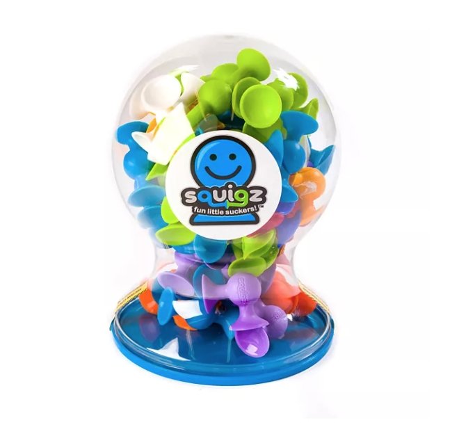 Fat Brain Squigz - 50 piece Deluxe Set - Tadpole