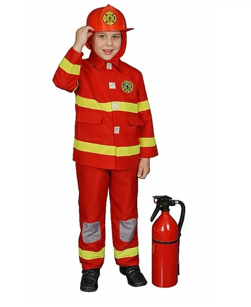 Fire Fighter Costume Set - Tadpole