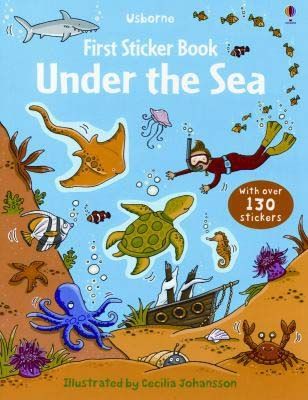 First Sticker Book Under The Sea - Tadpole