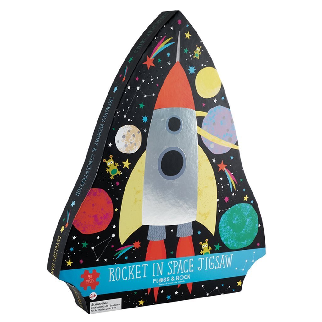 Floss & Rock Space 40-piece Puzzle - Tadpole