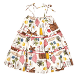 Girls Garden Dress - Parisian Picnic - Tadpole
