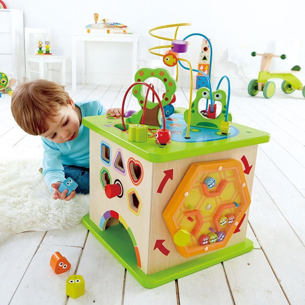 Hape Country Critters Play Cube - Tadpole