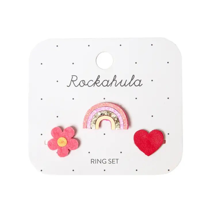 Hippy Rainbow Ring Set - Tadpole