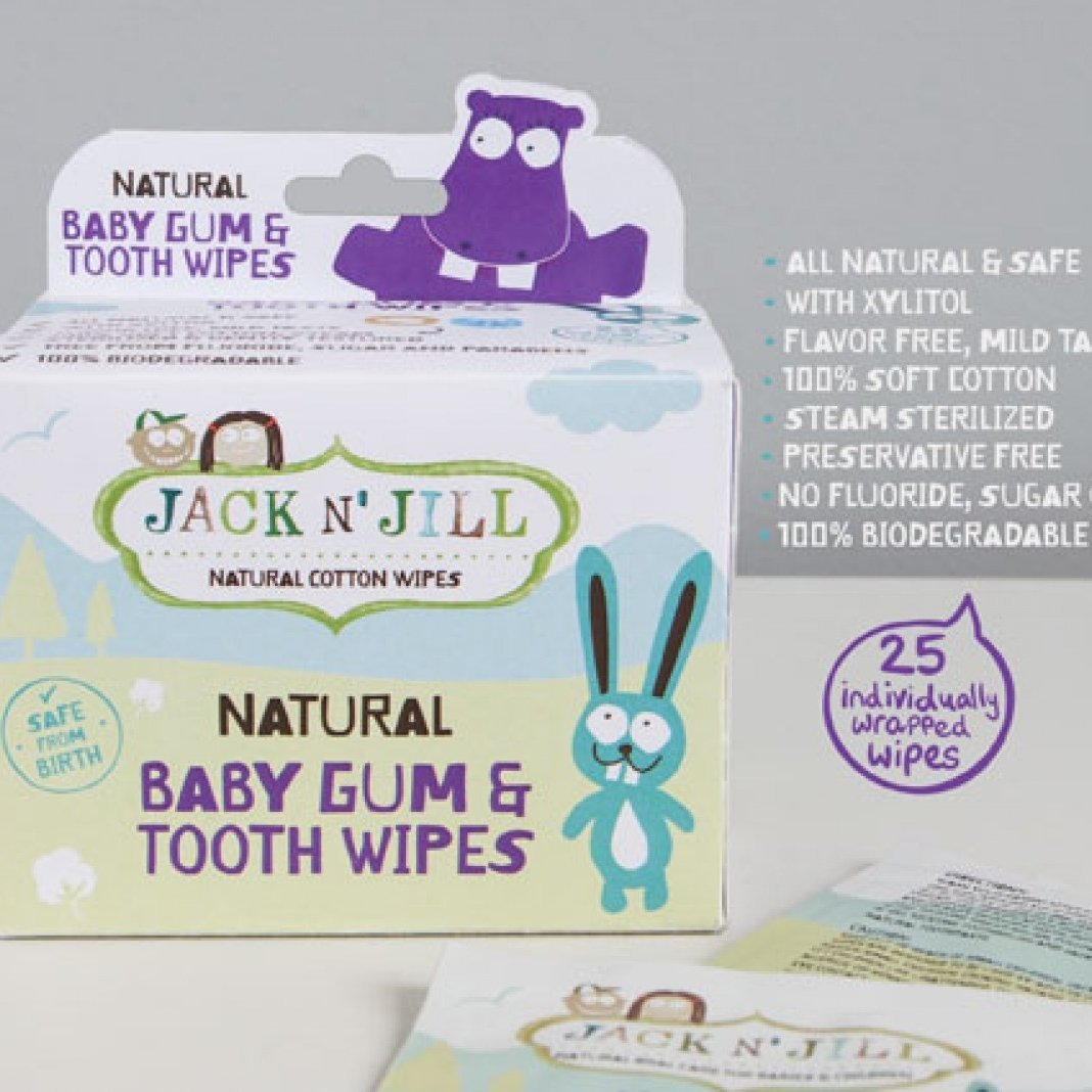 Jack N' Jill - Baby Gum & Tooth Wipes 25pk - Tadpole