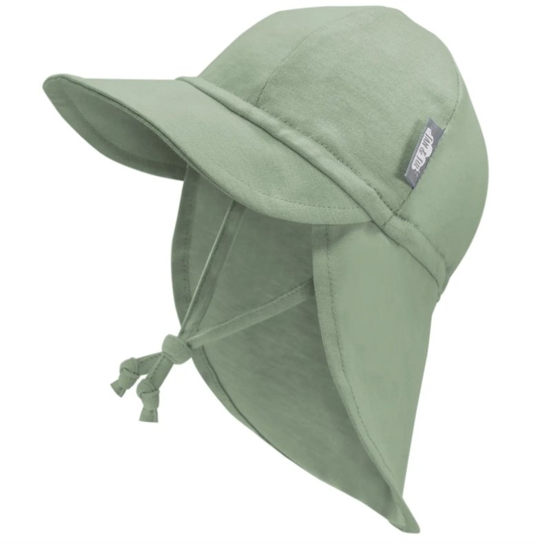 Juniper Green | Sun Soft Baby Cap - Tadpole