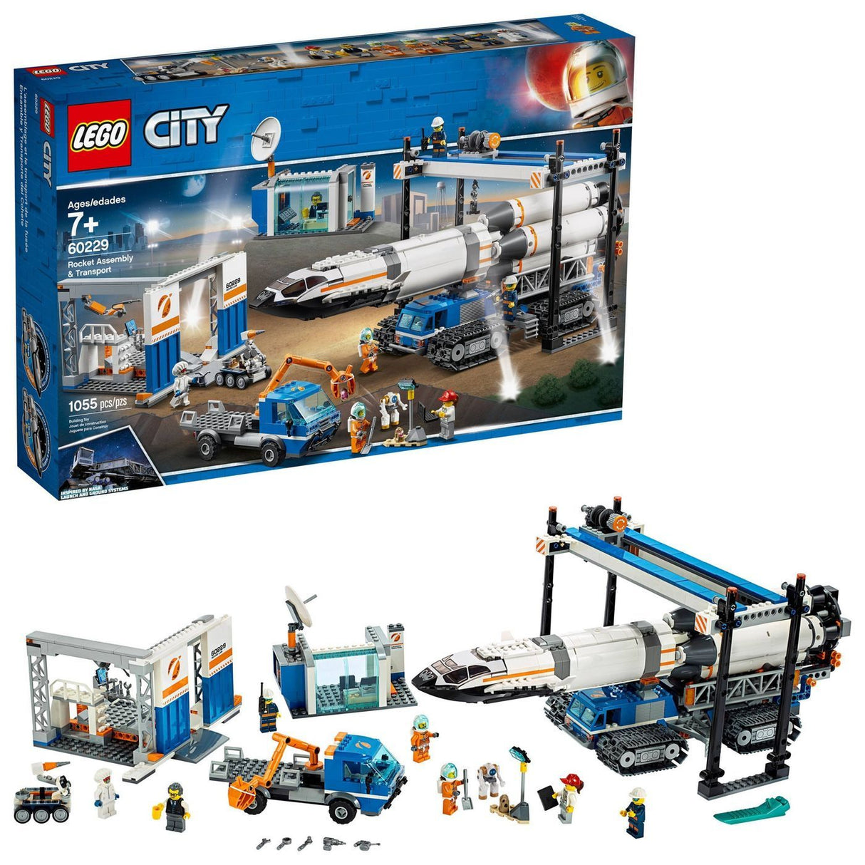 Lego City Rocket Assembly & Transport - Tadpole