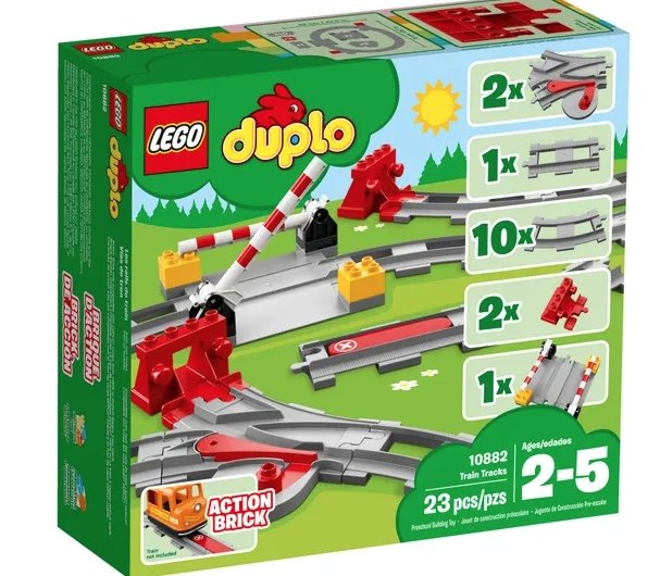 Lego DUPLO Train Tracks - Tadpole