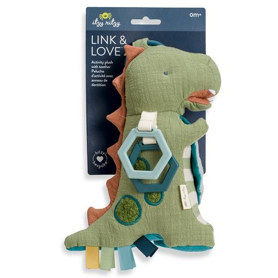 Link & Love™ Dino Activity Plush with Teether Toy - Tadpole