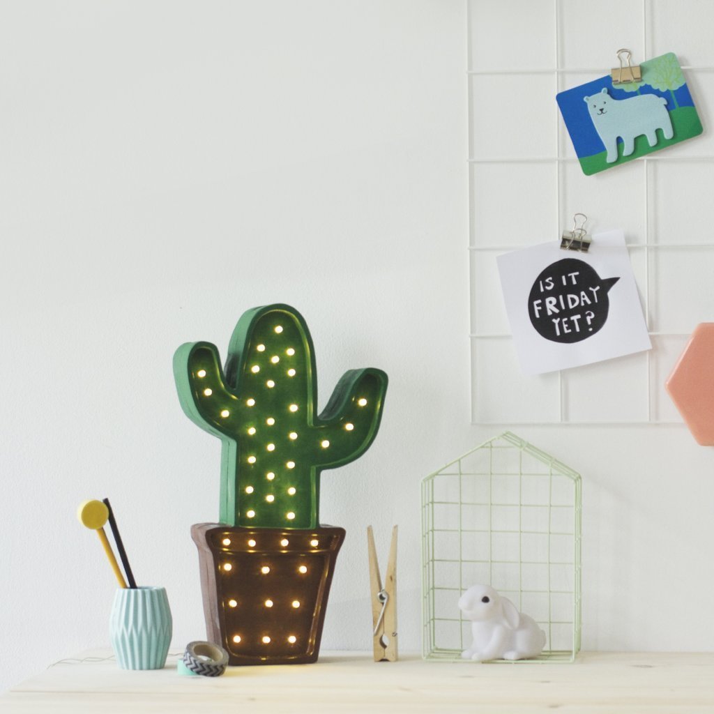 Little Lights Cactus Lamp - Tadpole