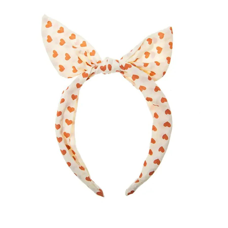 Love Heart Tie Headband - Tadpole