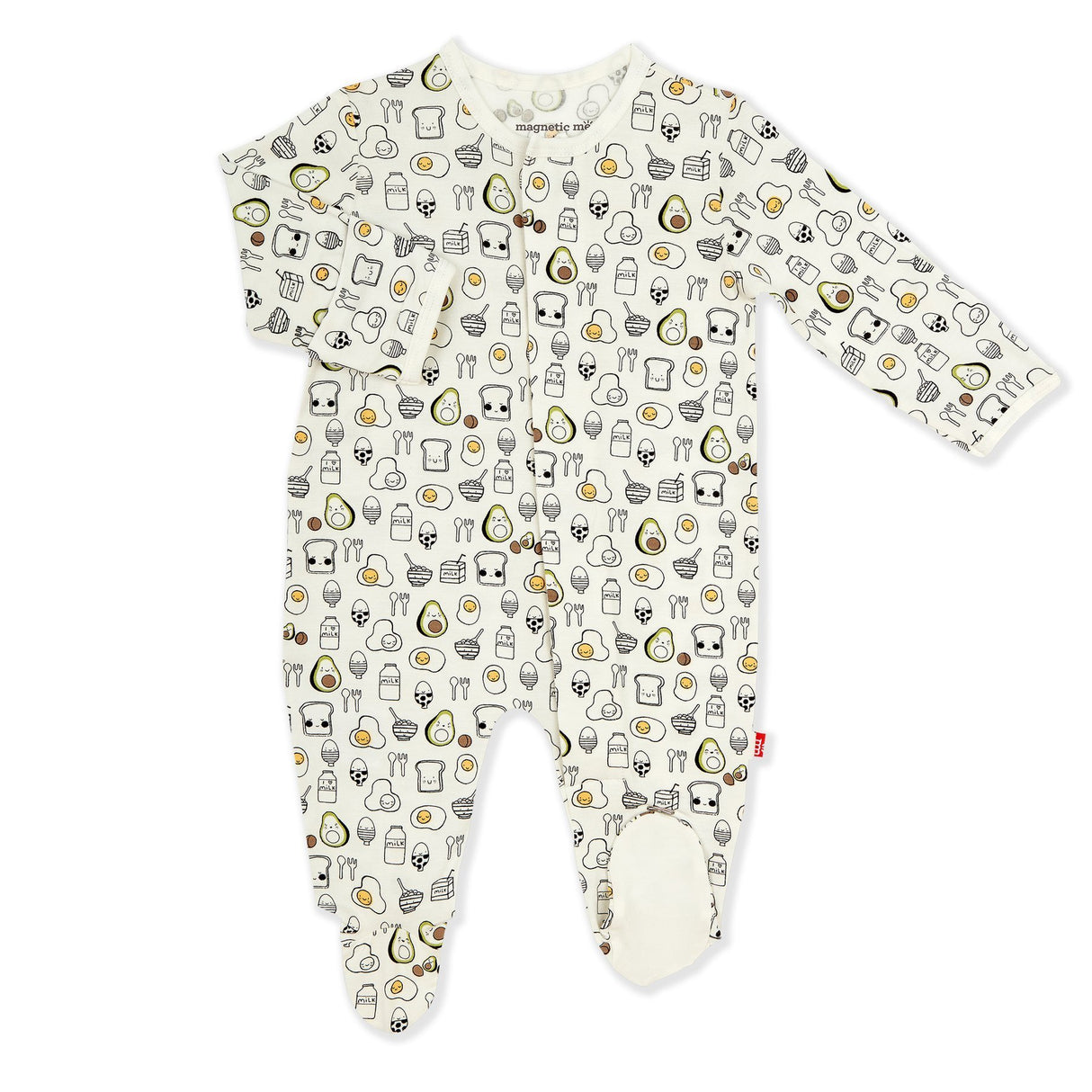 Magnetic Me Brunch Brunch Modal Footie - Tadpole