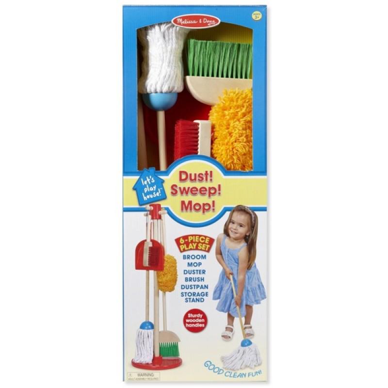 Melissa & Doug Dust! Sweep! Mop! Set - Tadpole