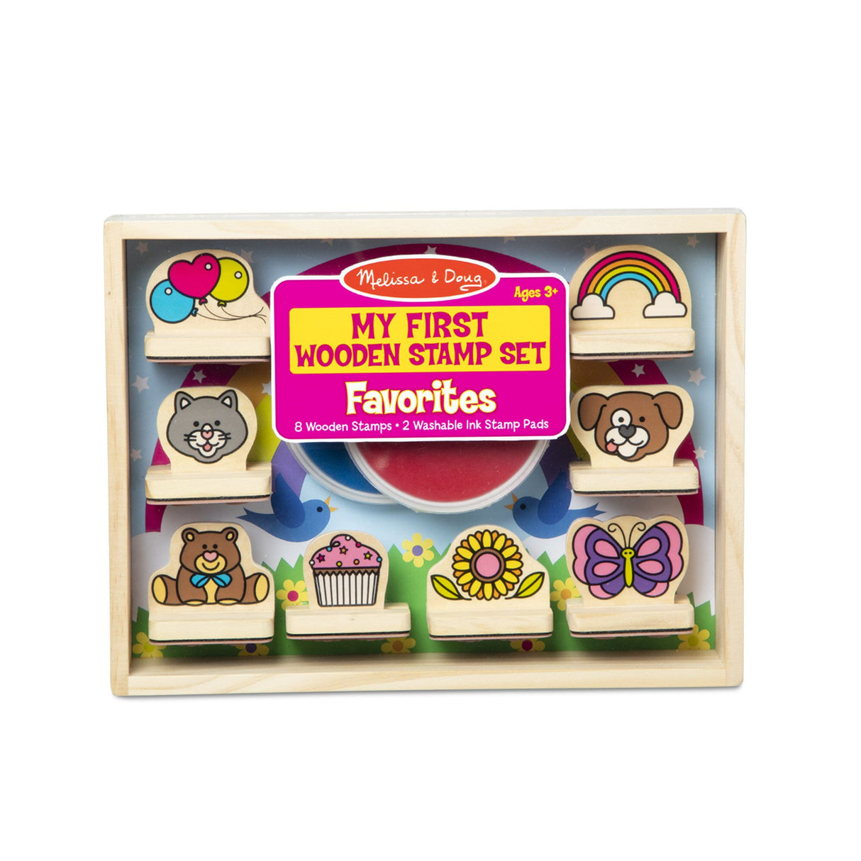 Melissa & Doug My First Wooden Stamp Set - Favorites - Tadpole
