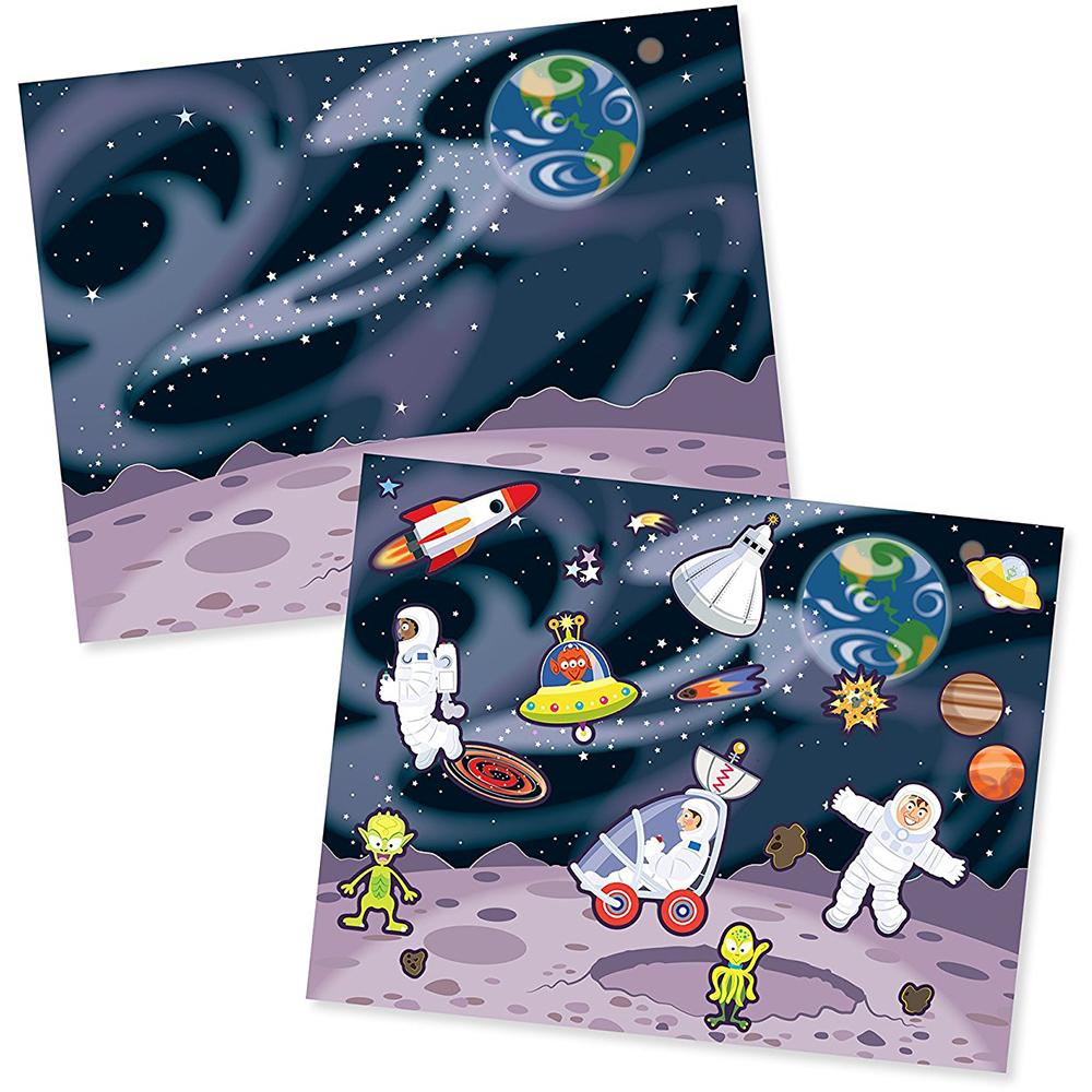 Melissa & Doug Reusable Sticker Pad Adventure - Tadpole