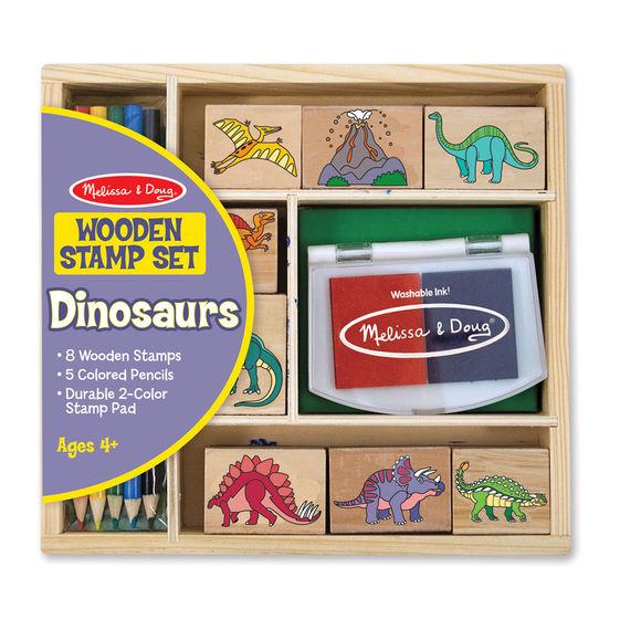 Melissa & Doug Stamp Set Dinosaurs - Tadpole