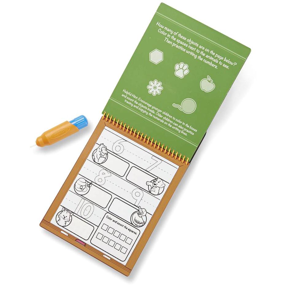 Melissa & Doug Water Wow Numbers - Tadpole