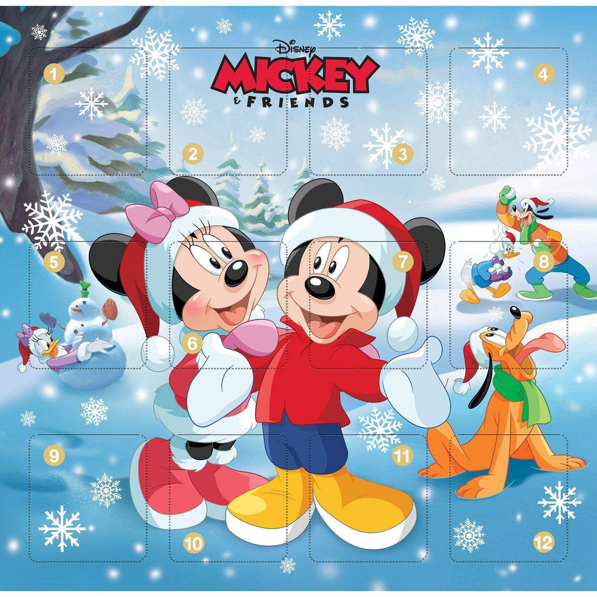 Mickey & Friends Advent Calendar-Family Christmas Traditions - Tadpole