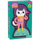 Mudpuppy 50 Piece Shaped Character Puzzle Space Cat - Tadpole