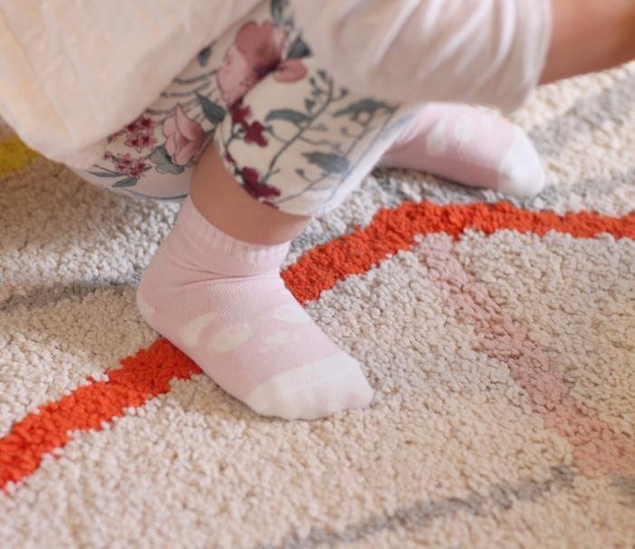 My First Baby Bamboo Socks - Pink - Tadpole