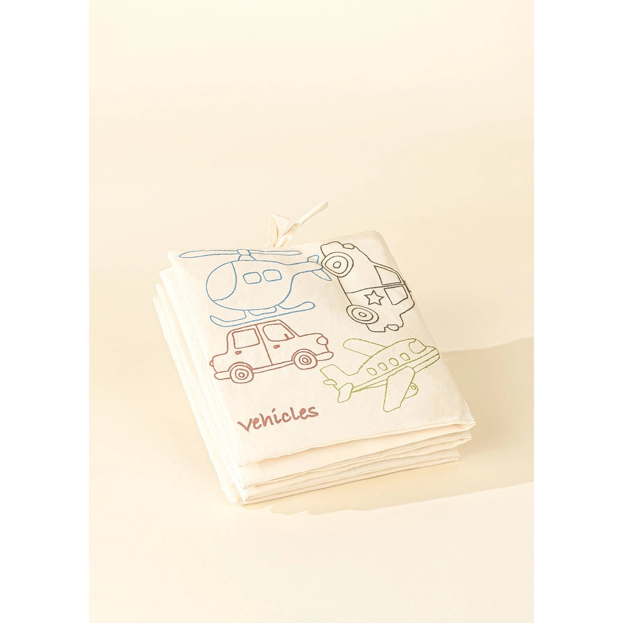 Natural Cotton Baby's First Soft Book English - VEHICLES - Tadpole