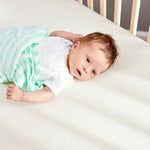Naturepedic Lightweight Organic Breathable Baby Crib Mattress (2-Stage) - Tadpole