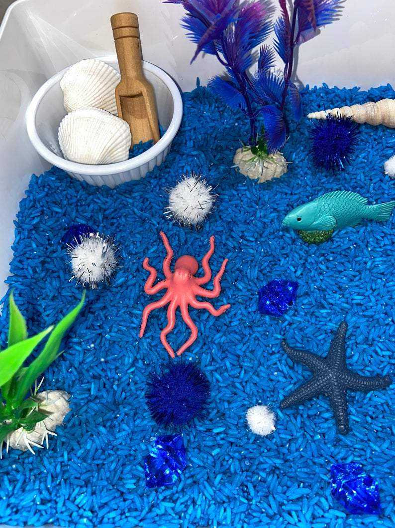 Ocean Sensory Bin - Tadpole