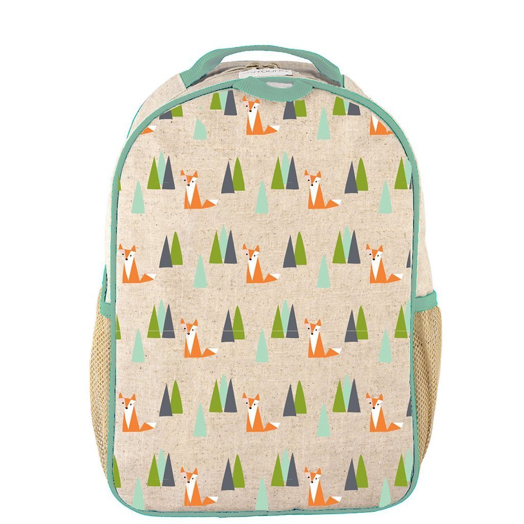 Olive Fox Toddler Backpack - Tadpole