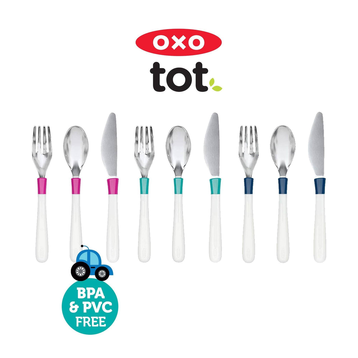 OXO Big Kids Cutlery Set - Tadpole