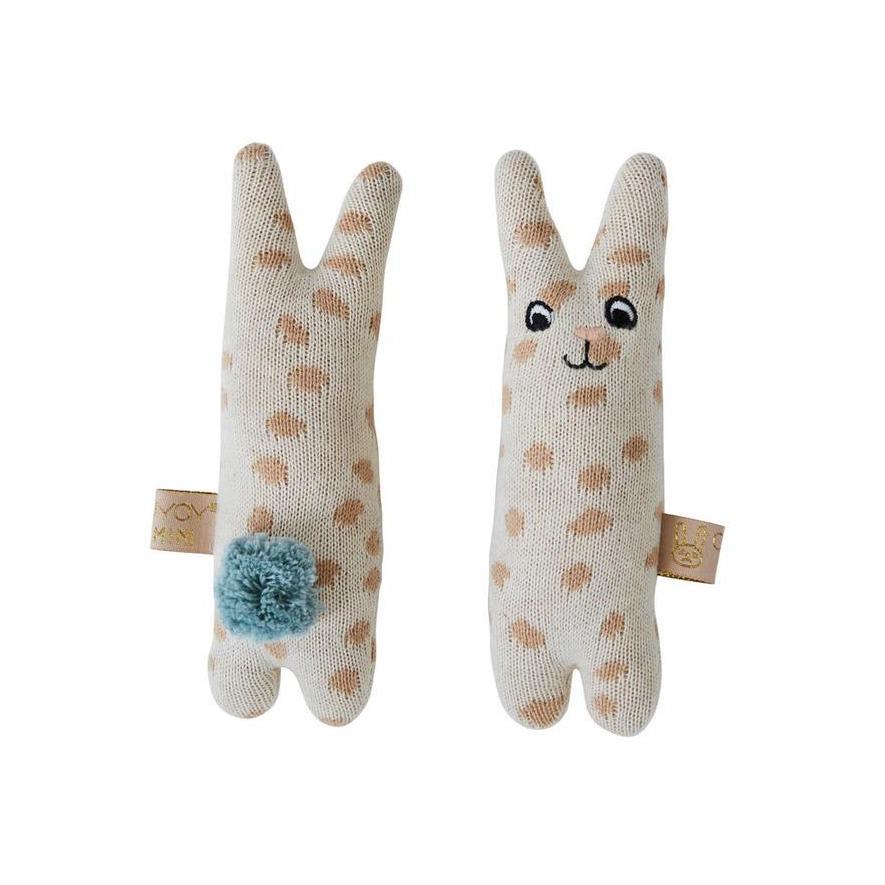 Oyoy Baby Rabbit Rattle - Tadpole