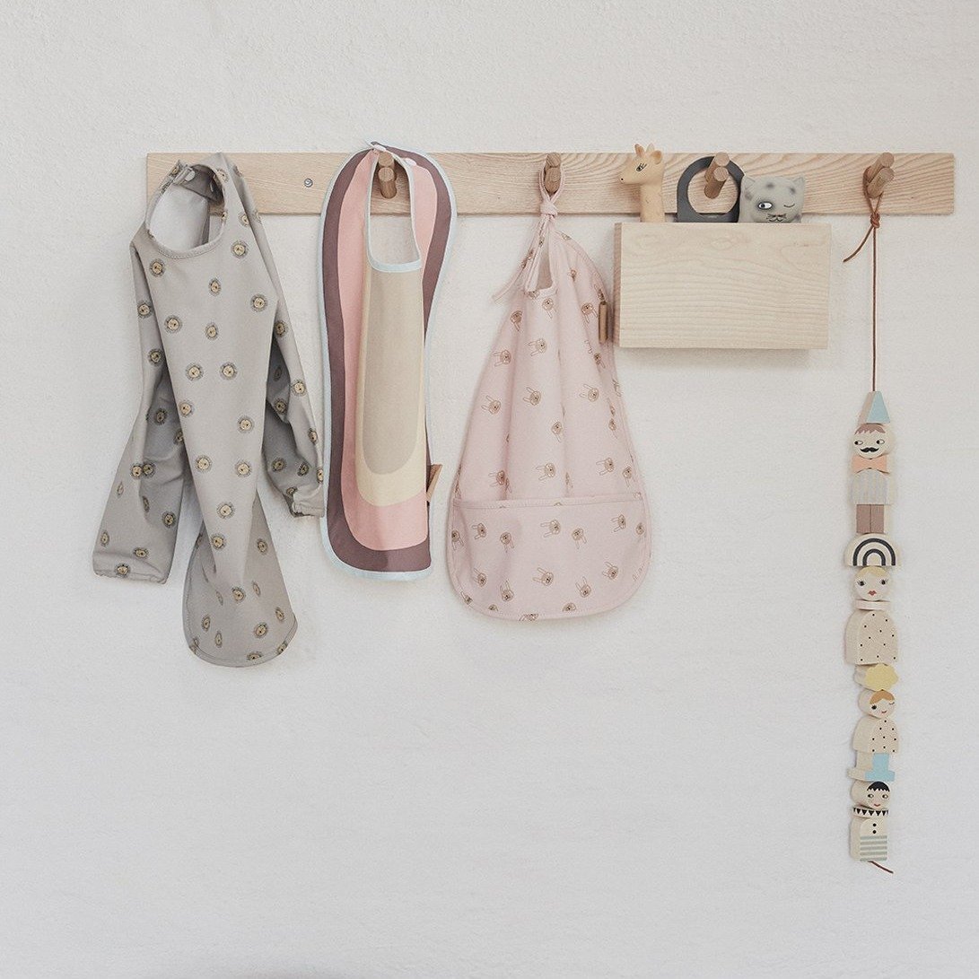 Oyoy Grey Lion Cape Bib - Tadpole
