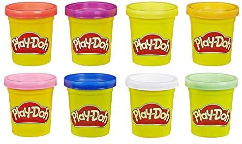 Play Doh 8 Pack of 2oz Cans (Asst Colors) - Tadpole