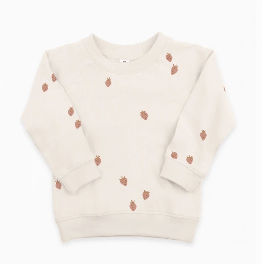 Portland Pullover Poppy Strawberry - Tadpole