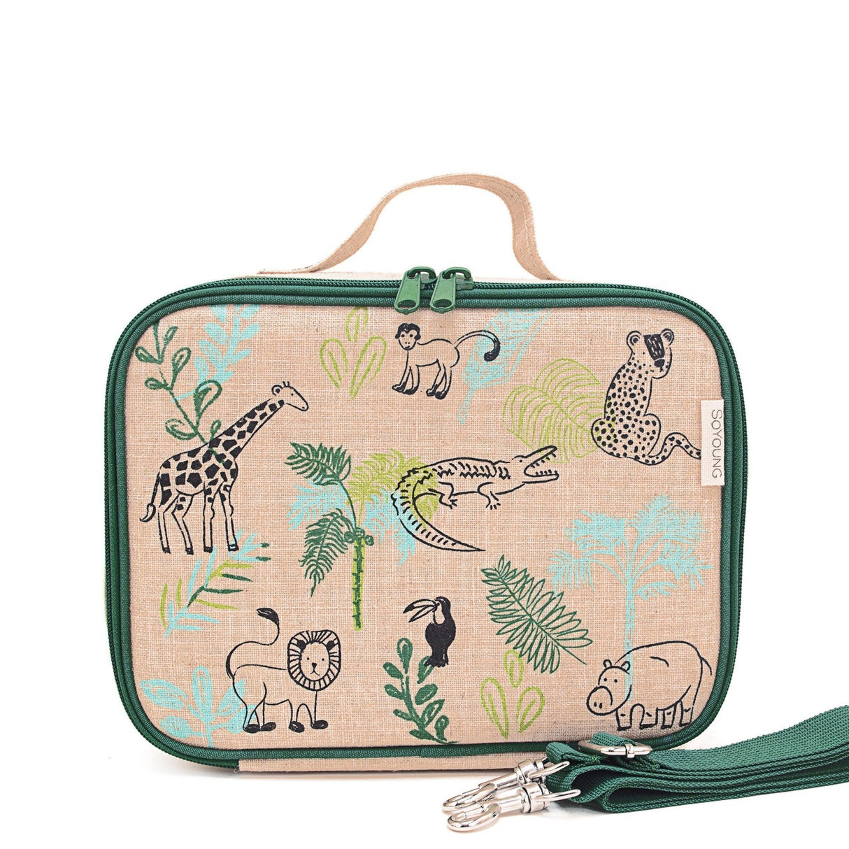 Safari Friends Lunch Box for Kids - Tadpole