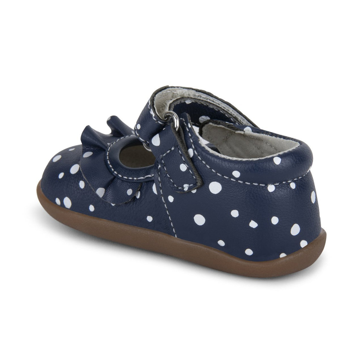 See Kai Run First Walker Belle II | Navy Snowflake - Tadpole
