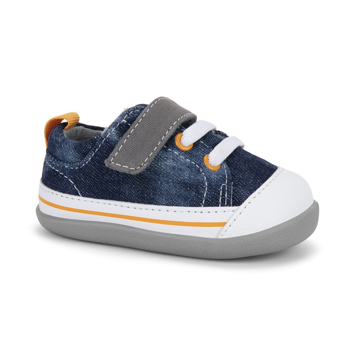See Kai Run First Walker Stevie II- Washed Denim - Tadpole