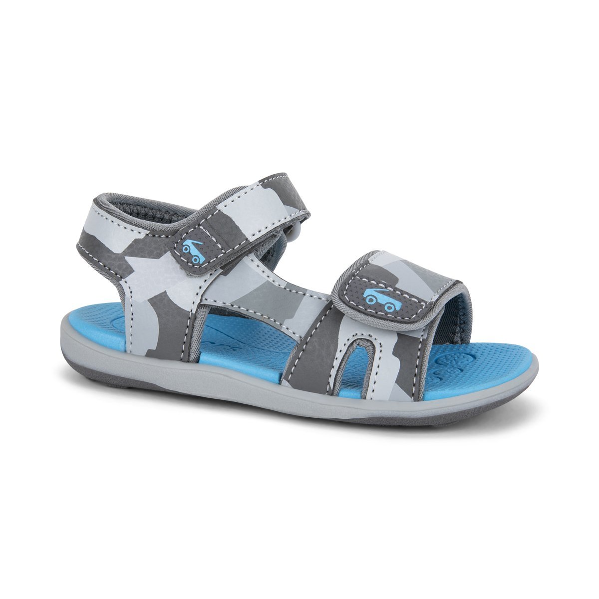 See Kai Run Jetty III - Gray Camo - Tadpole