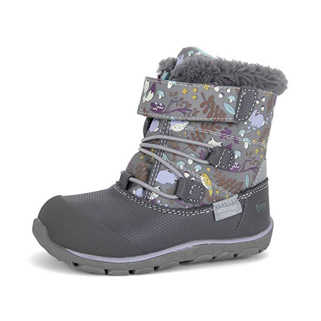 See Kai Run Waterproof Boot Gilman | Gray Woodland - Tadpole