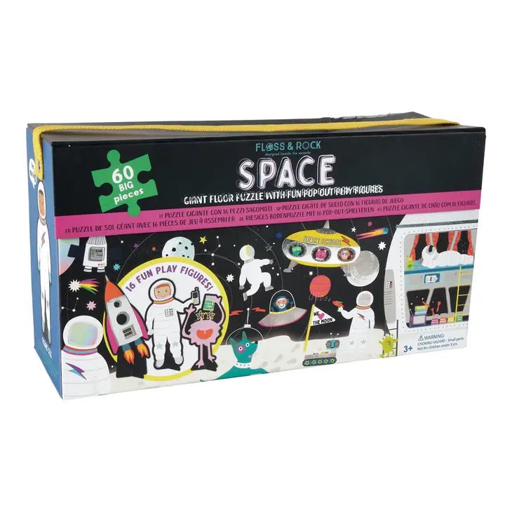 Space 60pc Puzzle with Figures - Tadpole