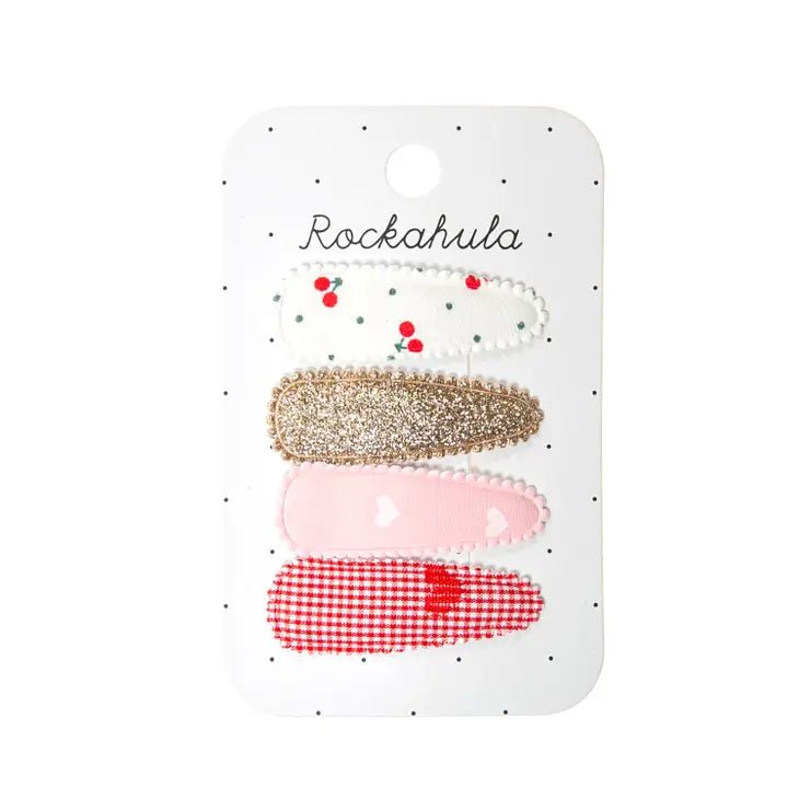 Sweet Cherry Fabric Clip Set - Tadpole