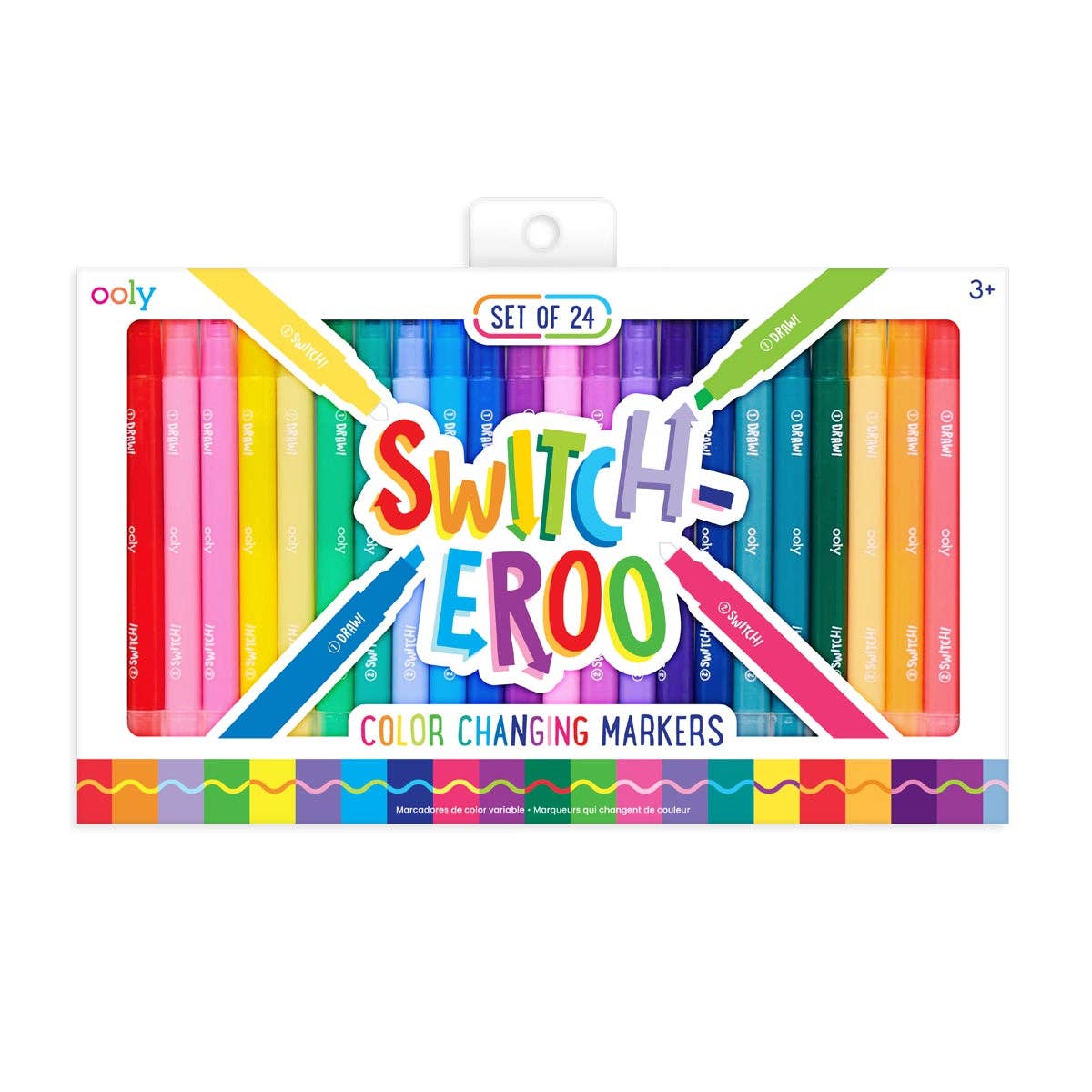 Switch-eroo! Color-Changing Markers - Set of 24 - Tadpole